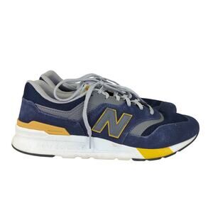 New Balance 997H Navy Grey Gold Athletic Shoes Sneakers Men's Size 10.5 CM997HVG
